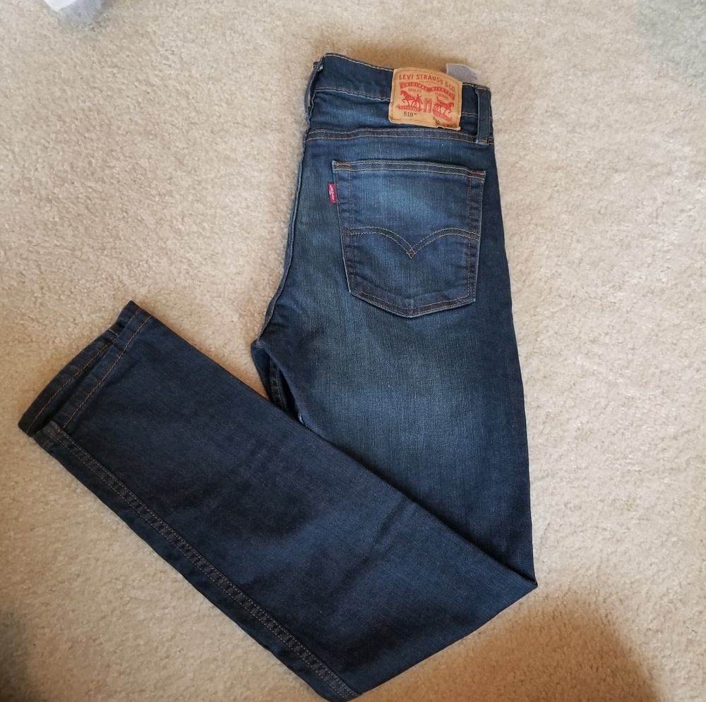 Great Dark Wash Mens Levis